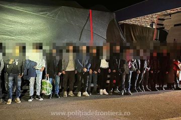 116 migranți prinși în ultimele 24 de ore la frontiera Nădlac II